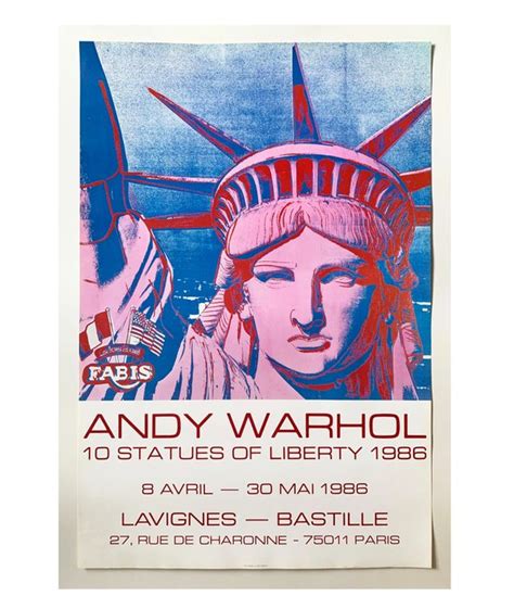 Andy Warhol 10 Statues Of Liberty 1986 Catawiki