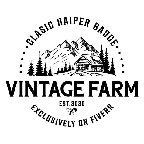 Vintage Farm Logo Design 11886361 Vector Art At Vecteezy