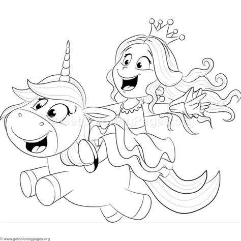 Walt disney princess coloring pages are a fun way for kids of all ages to develop creativity, focus, motor skills and color recognition. Cute Unicorn and Princess Coloring Pages ...