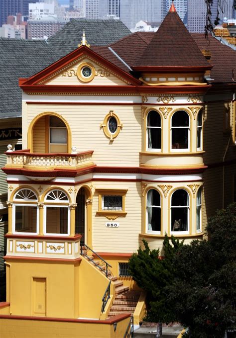Pin By Wanda Abraham On Maisons Victorian Homes San Francisco