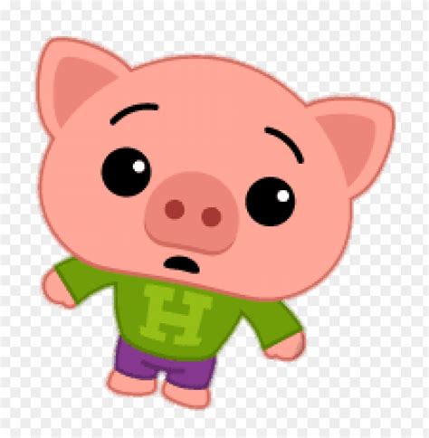 Download Plim Plims Friend Hoggie The Pig Png Free Png Images Toppng
