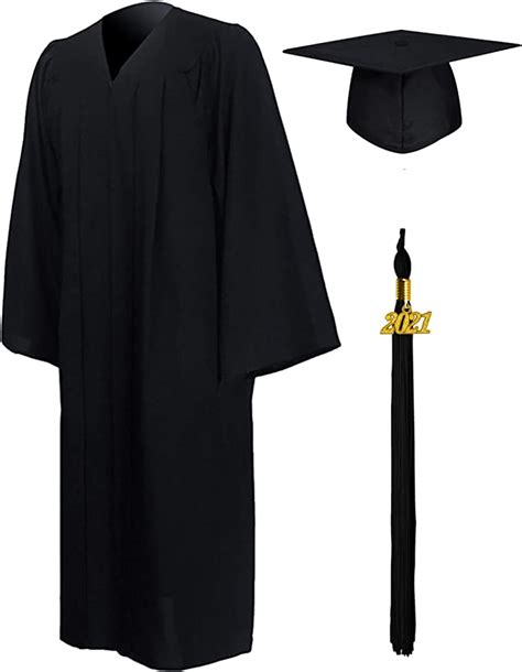 Graduationmall Graduation Gown And Cap For Adults 2021 Year Charm