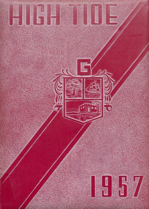 1957 Yearbook From Glynn Academy From Brunswick Georgia