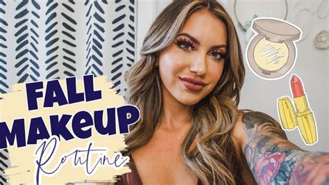 easy fall makeup tutorial current makeup faves youtube