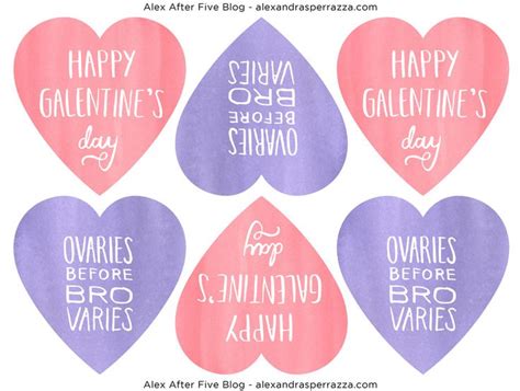 We've rounded up 25 cute ideas, from fancy candies and socks with hearts on them to beauty products with. Galentine's Day Download | Galentines, Day, Card template