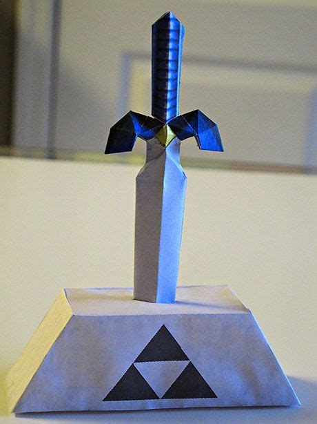 Diy Zelda Crafts Nintendo Crafts Origami Crafts Diy Easy Paper