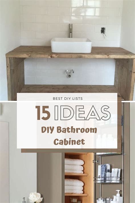 New Diy Bathroom Cabinets Bathroom Cabinets Diy Diy Bathroom