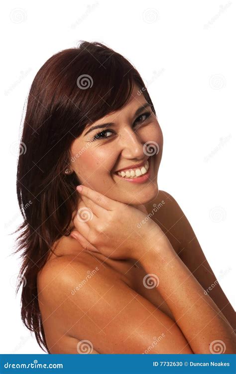 Tanned Beauty Girl Stock Photo Image Of Glamour Candid