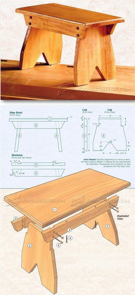 understand woodworking plans and designs woodworking stool plans simple step stool p