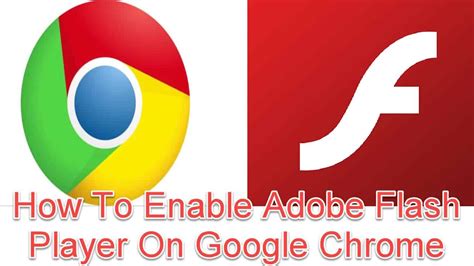 An outdated version of google chrome can also be the reason behind flash player's faulty behaviour. How To Enable Adobe Flash Player On Google Chrome