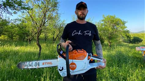 Unboxing Stihl Msa 300 The Most Powerful Cordless Battery Chainsaw