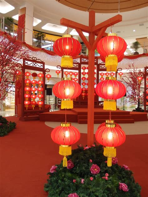 Xing Fu Chinese New Year Decorations At Aeon Sitiawan