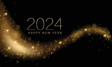 2024 Feliz Novo Ano Fundo Projeto Dourado 2024 Feliz Novo Ano Letras