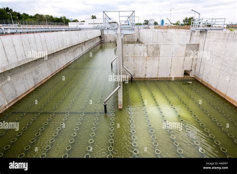 The Solid Contact Clarifier Tank In Water Treatment Plant Modern Urban