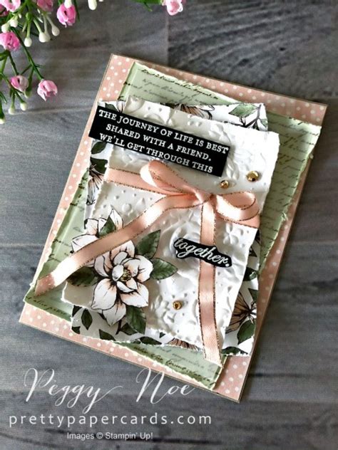 Lovely Layered Magnolia Card Pretty Paper Cards