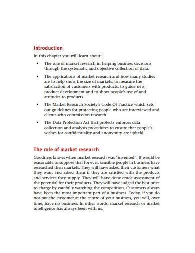 Free 10 Market Research Plan Samples And Templates In Ms Word Pdf