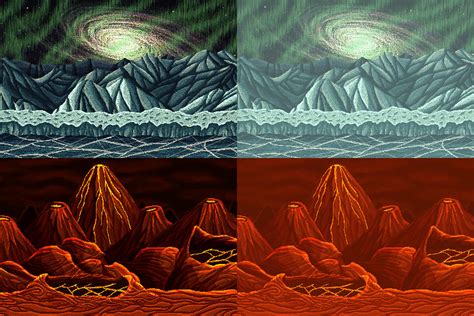 Create beautiful cartoon art with a modern edge, and harness light and shading techniques to give your work depth. Planet Pixel Art 2D Game Backgrounds - CraftPix.net