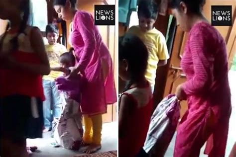 Step Mum Punishes Daughter By Putting Her Inside A Sack