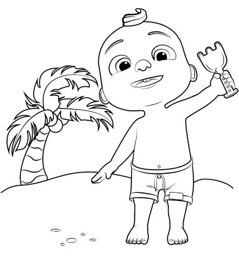 Cocomelon Coloring Pages 2021 Life Harimata In 2021 Cartoon