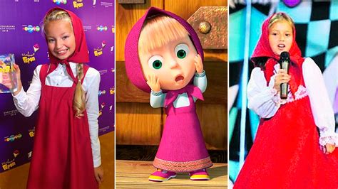 Who Are The Voices Behind The Cartoon Character ‘masha In Masha And The Bear Photos Russia