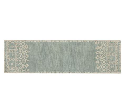 During the pandemic, various throwback artisanal activities suddenly rose in popularity. Desa Bordered Hand Tufted Wool Rug - Blue | Rugs, Hand ...