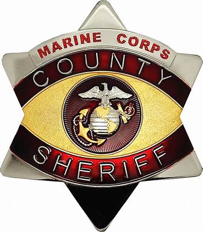 Sheriff Cook County Badge Corps Marine Badges