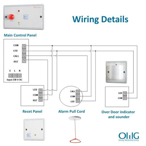 Bestly Disabled Toilet Alarm System Wiring Diagram