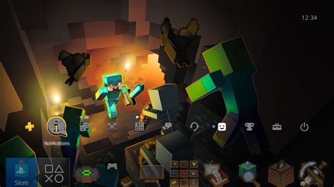 Minecraft Dynamic Theme On Ps4 Official Playstation™store Us
