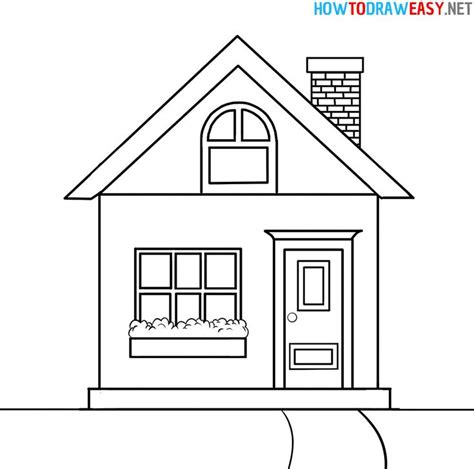 house drawing pictures easy - Ryann Withers