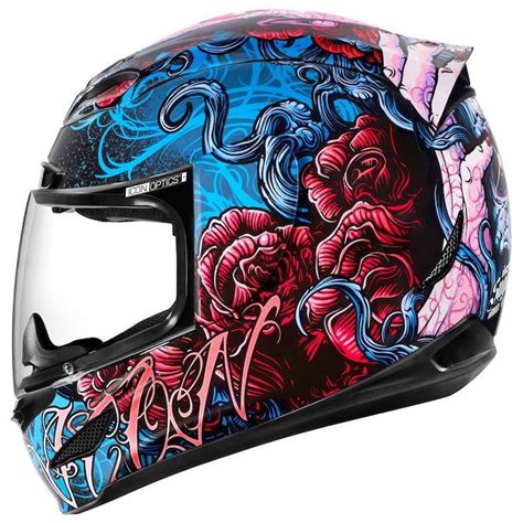 Icon Airmada Sugar Helmet Full Face Motorcycle Helmets Womens