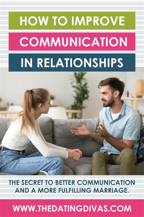 Communication In Relationships The Dating Divas