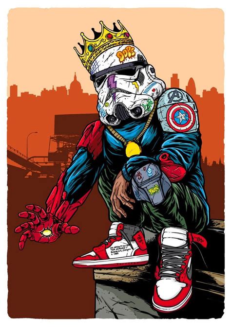 Nike iphone hood cartoon wallpaper. Hypebeast Stormtrooper | Swag cartoon, Swag art, Superhero ...