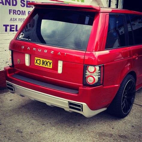 Range Rover Barugzai Candy Apple Red Range Rover Land Rover Candy