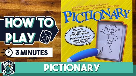 How To Play Pictionary In 3 Minutes Youtube