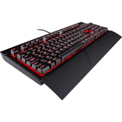 Corsair K68 Red Led Mechanical Gaming Keyboard Uk With Cherry Mx Red
