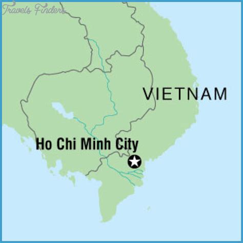 Ho Chi Minh City On Map Maping Resources