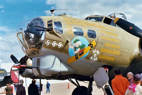Maybe you would like to learn more about one of these? Nose Art, B-17 Nine-O-Nine | At Alliance Airport in Fort ...