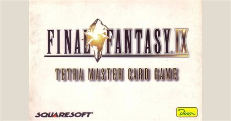 But delivery has been very sporadic lately! Final Fantasy IX Tetra Master Card Game | Board Game | BoardGameGeek
