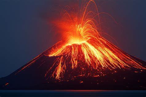 The way we were — eruption. L'explosion du Santorin et du Krakatoa