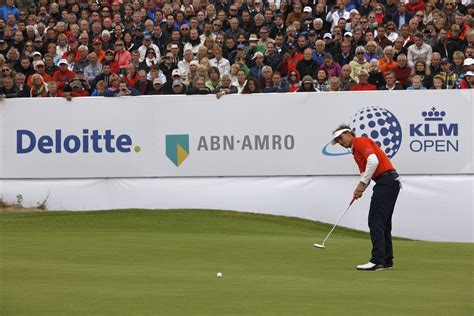 het klm open 2013 op de kennemer golf and country club in zandvoort was druk bezocht er was