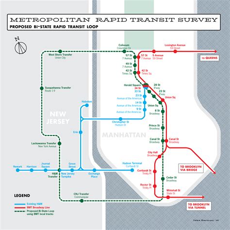 In 1957 The Metropolitan Rapid Transit Commission Proposed To Extend