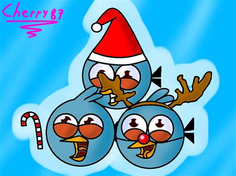 Angrybirds A Merry Christmas With Jakejay And Jim By Cherrythewolf87