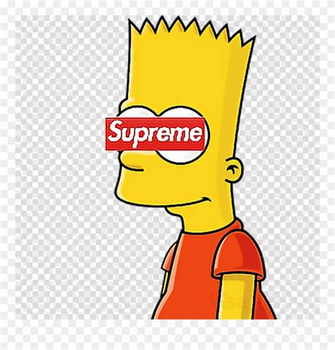 Library Of Bart Simpson Supreme Clip Transparent Download