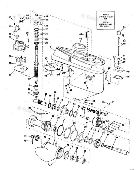 Hp Mercury Outboard Parts Diagrams Reviewmotors Co