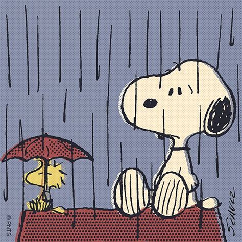 April Showers ☔ Snoopy Love Snoopy Snoopy And Woodstock