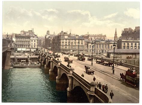 Glasgow Bridge In C 1890 Glasgow United Kingdom Architecturalrevival