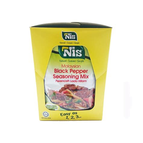 It was formed since 1989, johor bahru (malaysia). Nis Black Pepper Seasoning Mix Instant Mixed Spices Skudai ...