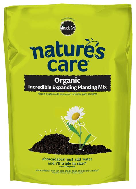 Natures Care Organic Incredible Expanding Planting Mix