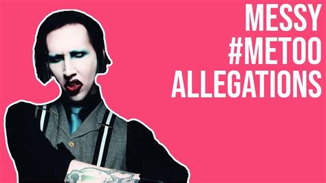 the messy saga of the marilyn manson metoo allegations latest in the law youtube