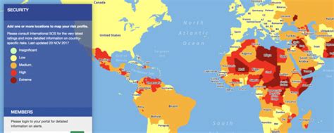 These Are The Worlds Most Dangerous Countries This Map Will Change
